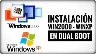 Cómo instalar Windows 2000 y Windows XP en DUAL BOOT sobre hardware real, paso a paso.