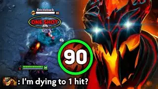 90 Souls Shadow Fiend One Shot Meta 🔥🔥🔥63 Kills 0 Death | Dota 2 Gameplay