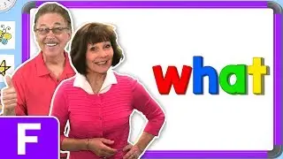 Jan Richardson Sight Words | Level F | What | Jack Hartmann