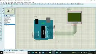 interfacing nokia 5110 lcd with arduino in proteus | simulation of nokia 5110 lcd with arduino