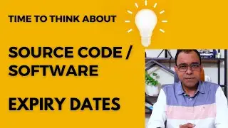 It's Time to Think about Source Code or Software Expiry Data