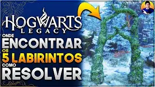 Hogwarts Legacy - Onde Encontrar os 5 Labirintos e Como os Resolver