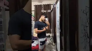 DAY 19 OF BODY TRANSFORMATION 💪🔥 | #shorts