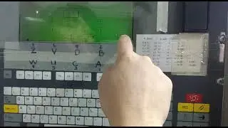 CNC P. BACCI N210 CONTROL PANEL GUIDE AND TUTORIAL - THIS FOR CHAIRS,  LEG MAKING AND  PROFILLING