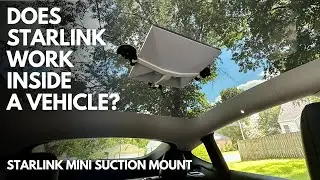 Can you mount Starlink INSIDE a vehicle?