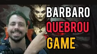 DIABLO 4: BARBARO QUEBROU O JOGO! MAIS UMA VEZ!