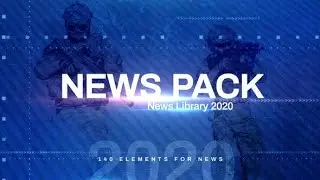 News Library Broadcast Pack Mogrt (Premiere Pro template)