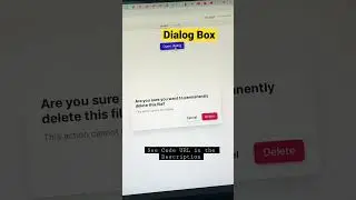 Dialog Box | HTML | CSS | JavaScript | Animation | EducateKaro.com 