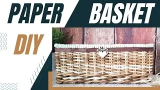 Rectangular Basket from Paper - A to Z Tutorial