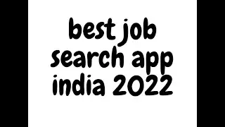 best job search app india 2022 || in hindi || priyog educational