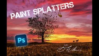 PAINT SPLATTER (Dispersion Effect): Photoshop Tutortial