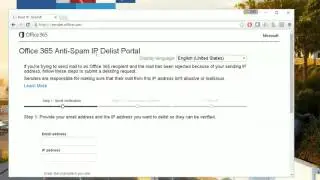 How to delist blocked IP from Office 365 Anti Spam Portal