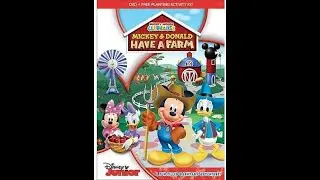 Opening To Mickey Mouse Clubhouse: Mickey & Donald Have A Farm 2012 DVD