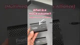 What is a MoCA adapter? #shorts