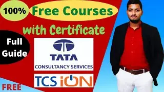 TCS free online courses | TCS ion Digital learning Hub Free onine courses with Certificates 100%free