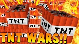 Minecraft TNT Wars W/ Biscuit