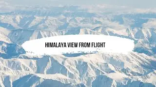 Majestic View from Lucknow to Guwahati Flight | Himalaya Range #viral #shorts #himalayas #flight 😱