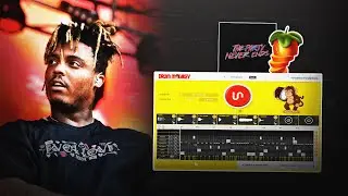 HOW TO MAKE BEATS FOR JUICE WRLD ( NEW FIRE PLUGIN? UNISON DRUM MONKEY ) l Fl Studio Tutorial