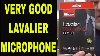 BLIXXO Lavalier microphone VS onboard camera Mic.