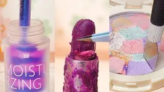 Satisfying Makeup Repair ASMR💄Upcycle Your Beauty Products Restoration and Decoration Guide!#557