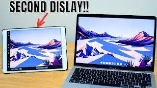 How To Use iPad as a Second Monitor with a MacBook