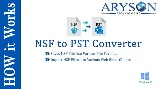 How to Convert NSF to PST File for Outlook using NSF Converter Tool