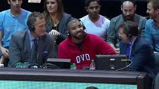 Drake Joins The Raptors Broadcast - January 30, 2016