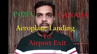 Plane Landing & Airport  Experience | Toronto Airport | Part-3