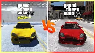 GTA IV -  PC vs Mobile Comparison!