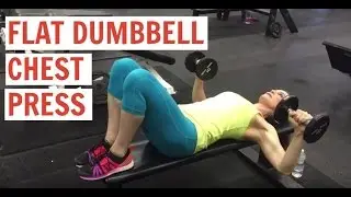 Flat Dumbbell Chest Press