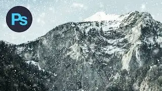 Learn How To Quickly Add Snow in Adobe Photoshop | Dansky