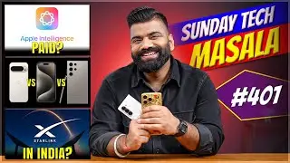 Apple Intelligence Price? | Starlink in India | Pixel Vs iPhone | STM #401 | Technical Guruji🔥🔥🔥