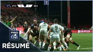 PRO D2 Saison 2024-2025 J08 - Résumé Oyonnax Rugby - AS Béziers Hérault