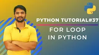 Introduction to For Loops in Python - In Hindi