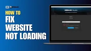How to FIX Roblox Website Not Loading | Roblox Website Not Loading FIX (2024)