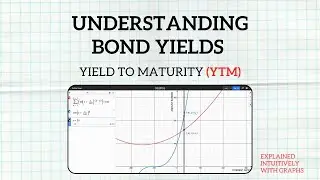 Intuitively understanding Bond Yields [Yield to Maturity (YTM)]