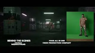 Unreal Engine music video Green Screen (Before and After)