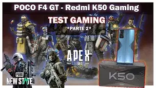 Jugando En El Poco F4 GT APEX , COD Y MAS ! Redmi K50 Gaming Test Gaming ! Parte 2