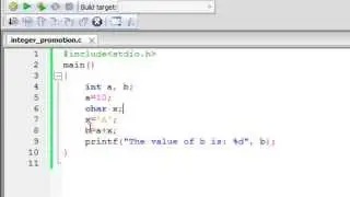 C Programming Tutorial - 76: Implicit Type Conversion