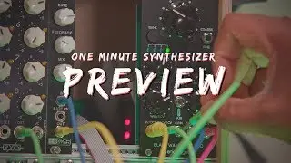 One Minute Synthesizer P-Review!!! Ep. 3 Erica Synths Black Wavetable VCO Eurorack Module