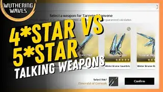 4*Star Weapons Vs 5 *Star Weapons | Wuthering Waves