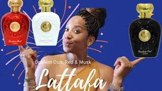 Lattafa Opulent Musk, Opulent  Red & Opulent Oud