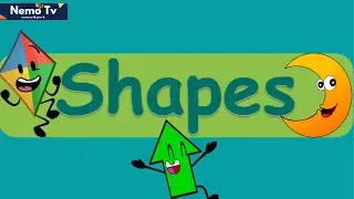 Geometric Shapes - Learn English for kids - English educational video