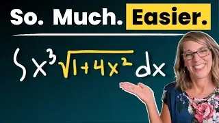 Trig Subsitution for Integrals | An Easier Way To Set Up Trig Subs