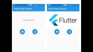 Image Picker from Camera and Gallery in Flutter || Amazevalley