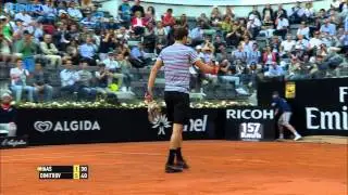 Rome 2014 Friday Hot Shot Dimitrov