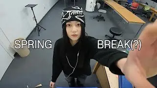 How I spent my spring break as a graphic design student
