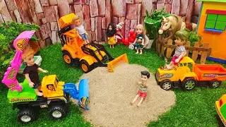 Sand play with JCB😅Vera level fun/Barbie show tamil