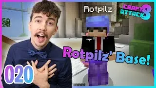 ROTPILZ ZEIGT UNS SEINE BASE 🔨 CRAFT ATTACK 8 (Folge 20)