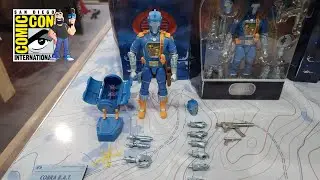 Super7 Cobra Recruitment Center at SDCC | G.I. Joe Ultimates Figure Display